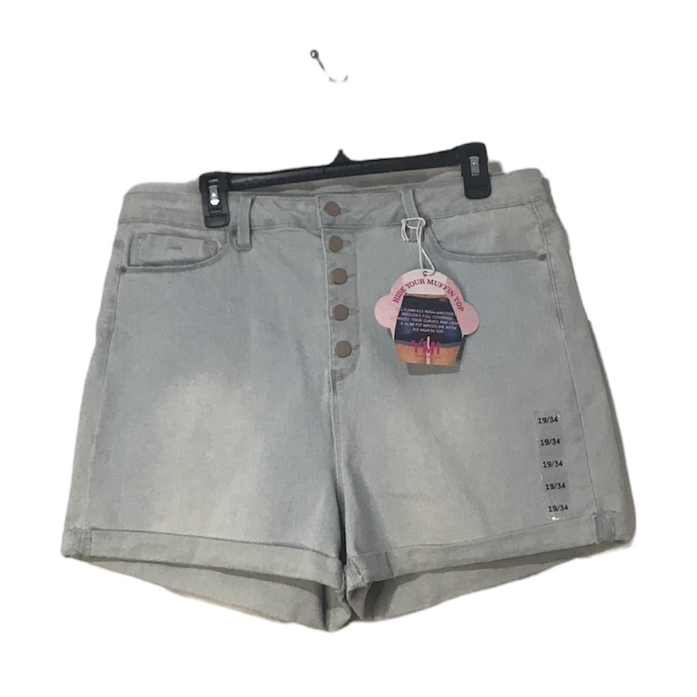 High rise shorts